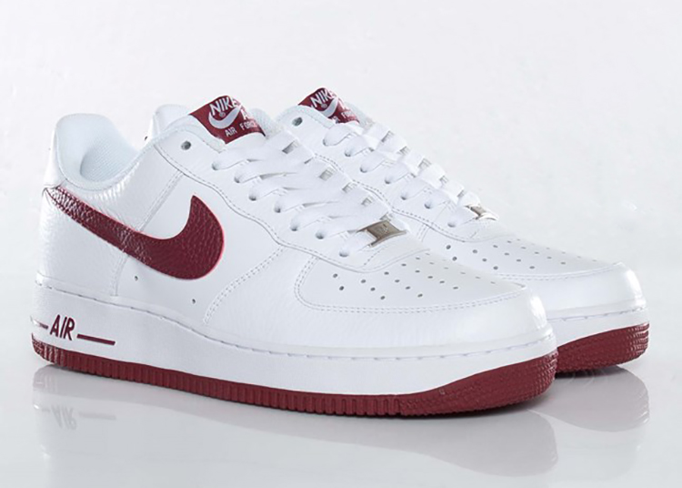 air force 1 blanco con rojo