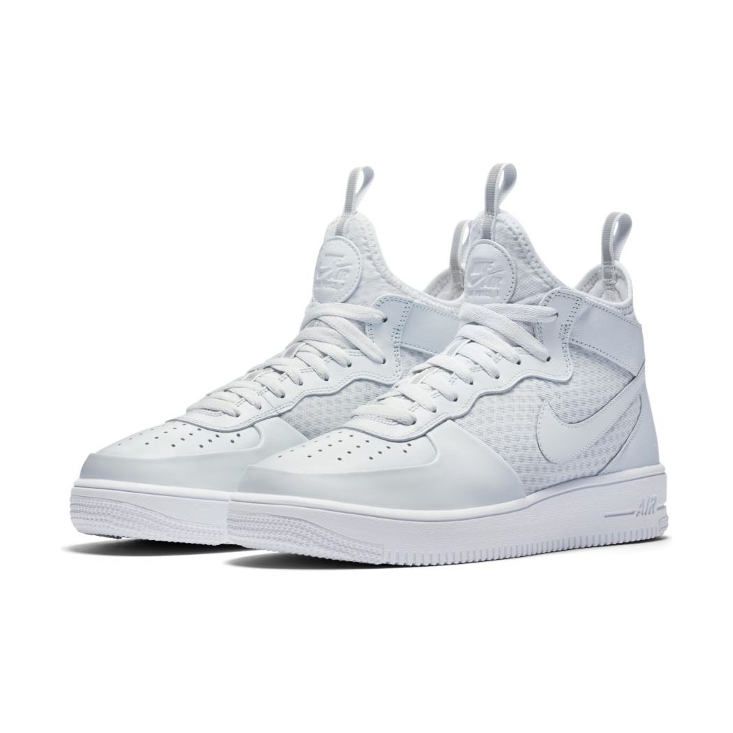 air force 1 ultraforce mid pure platinum