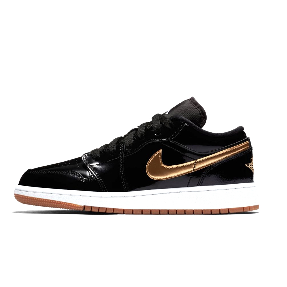shiny air jordan 1s