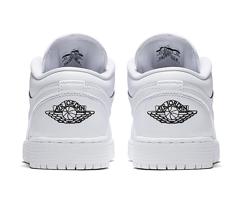 retro 1 low white