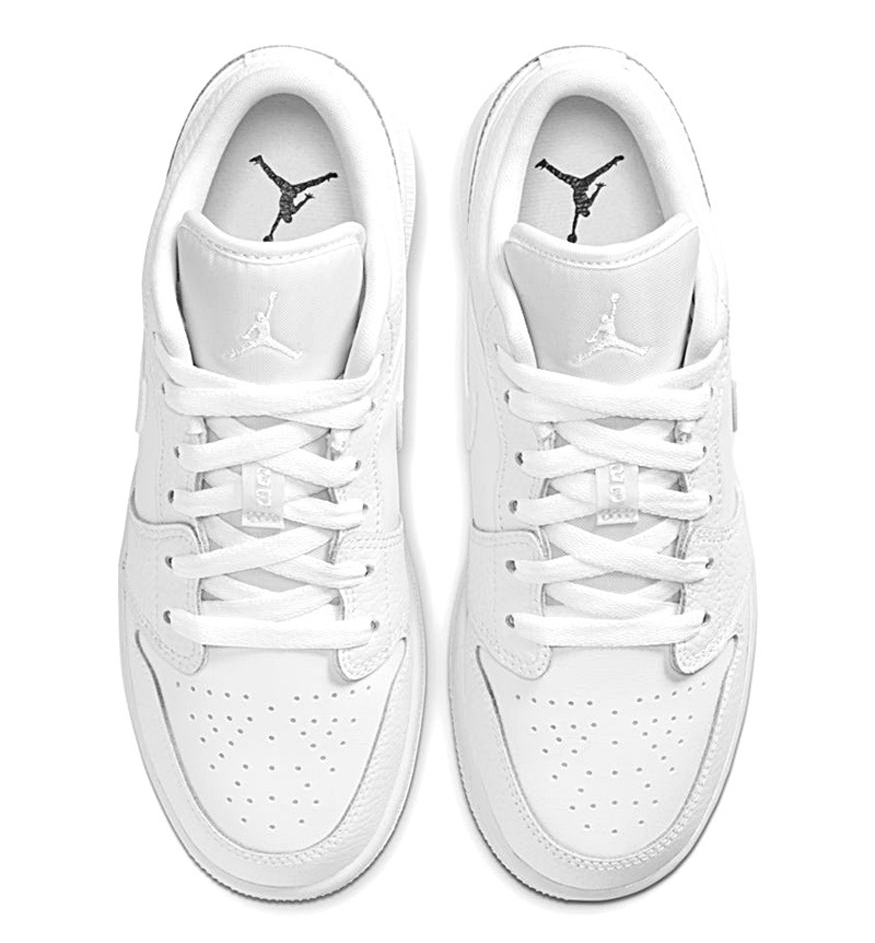 Air Jordan 1 Low White Manelsanchez Com