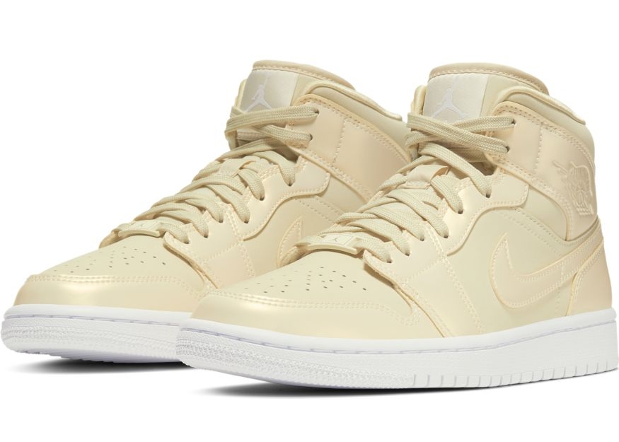jordan 1 mid goose feather yellow