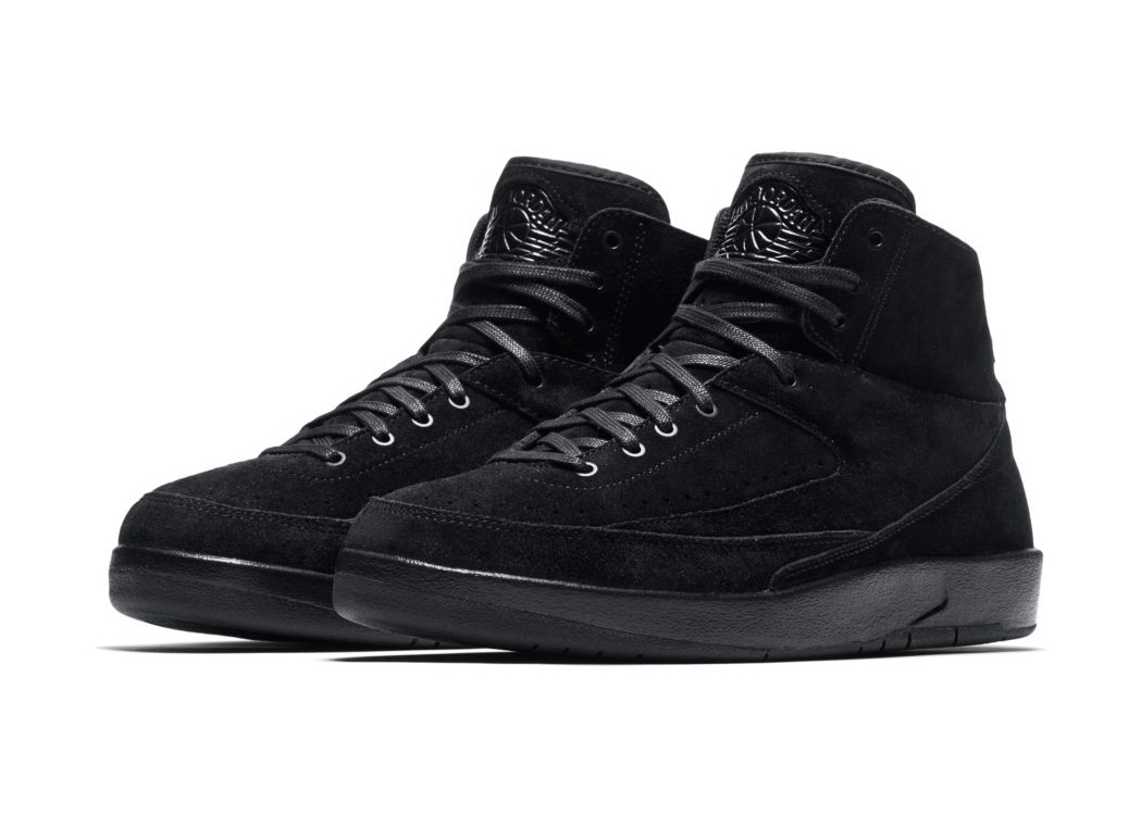 jordan 2 black suede