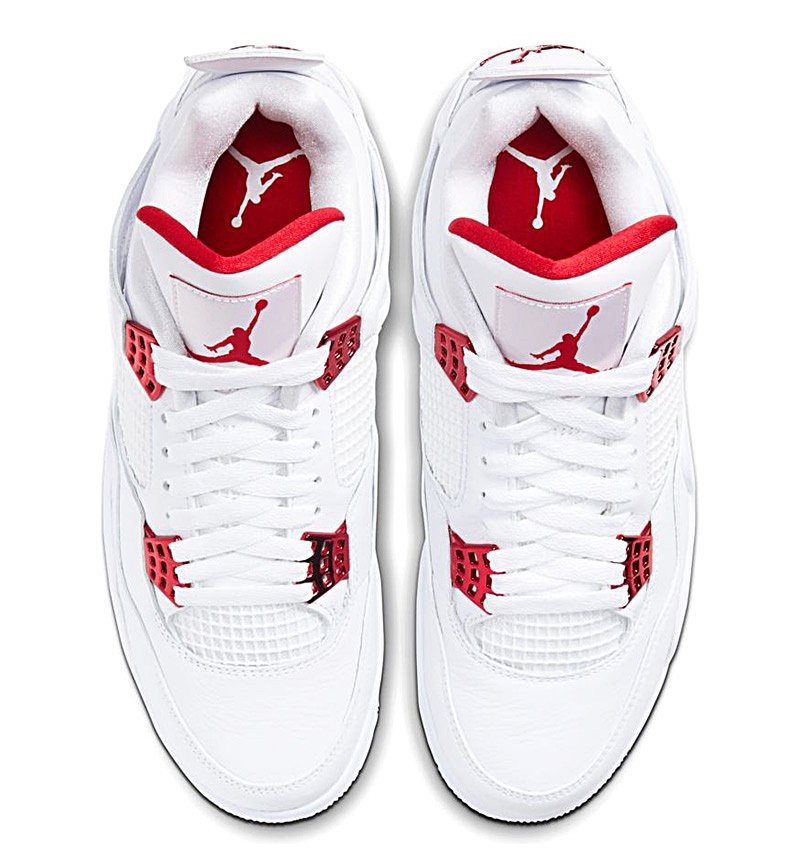 air jordan 4 retro red metallic