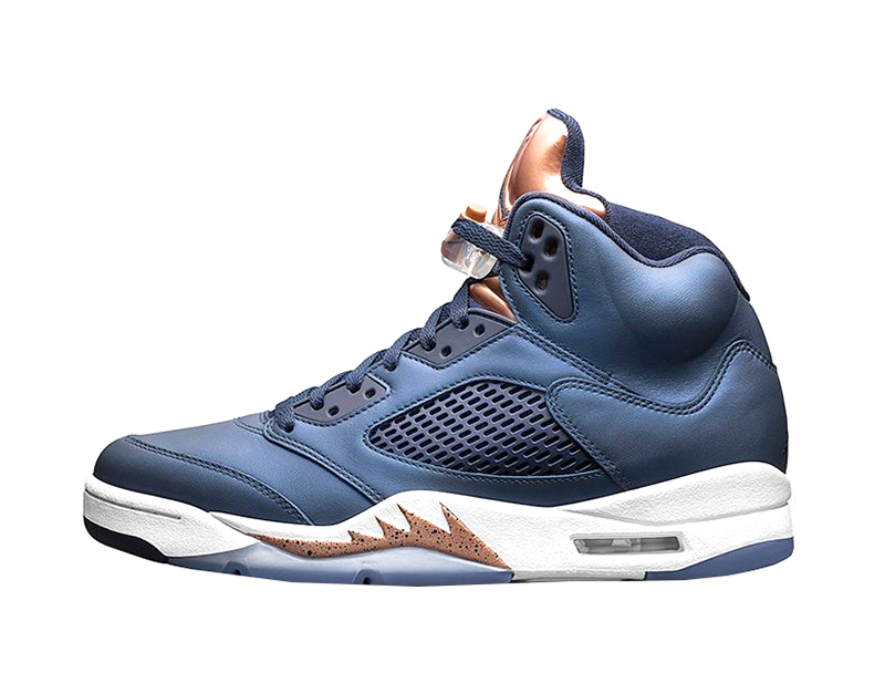 jordan retro 5 bronze