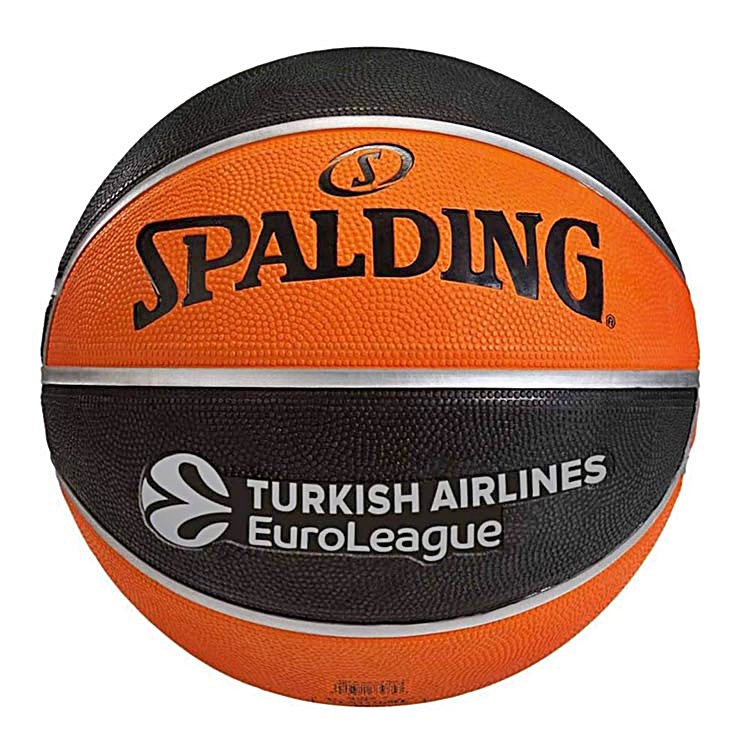 Balón Euroliga Spalding Varsity TF150 Rubber (Talla 5)