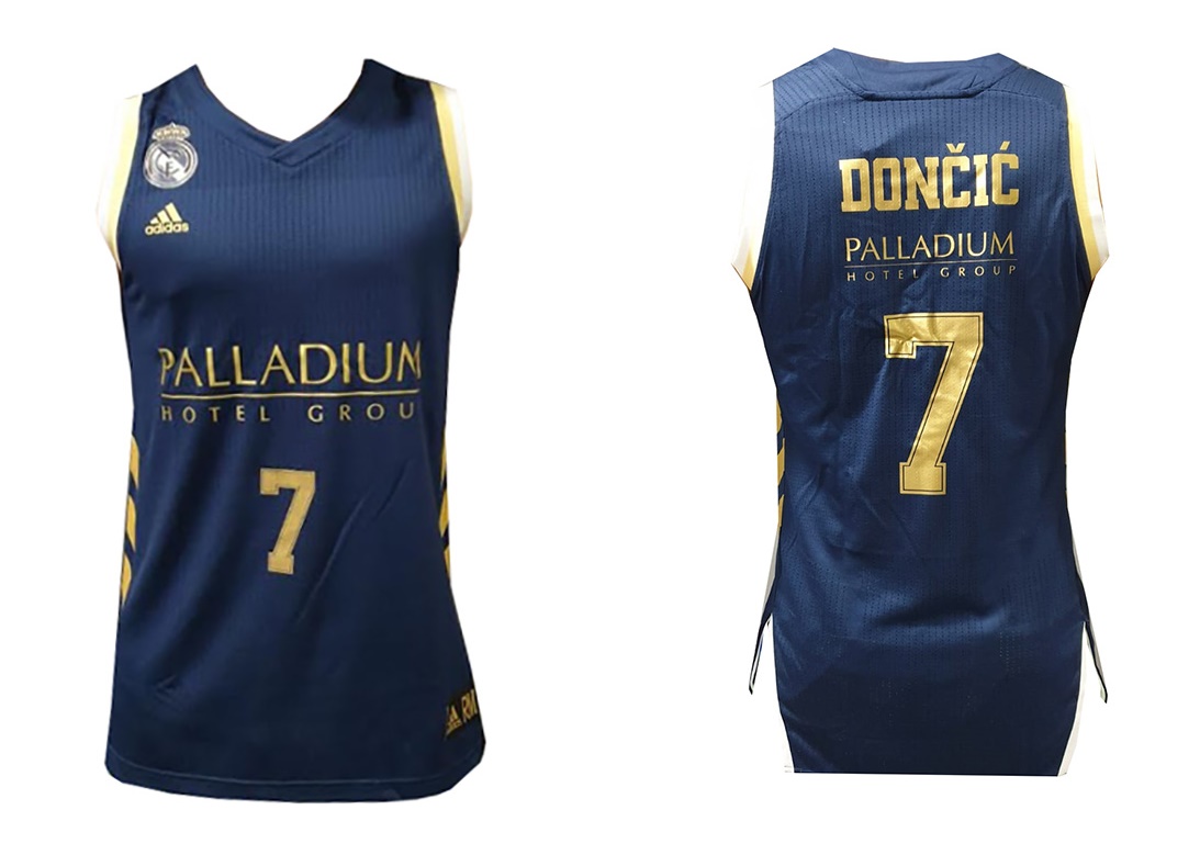 chisme Conmoción habilidad Camiseta de Juego Doncic #7# Real Madrid Basket