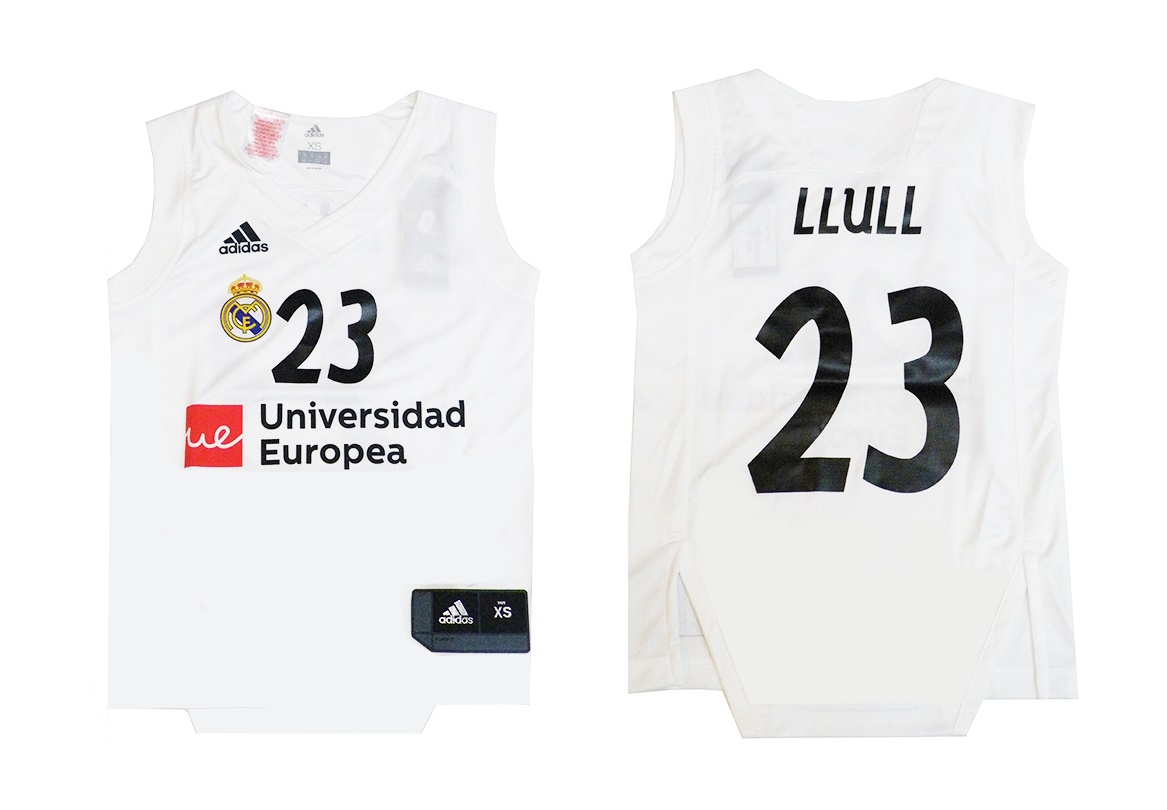 Camiseta Réplica Sergio Llull #23# R. Madrid (1ª Eq