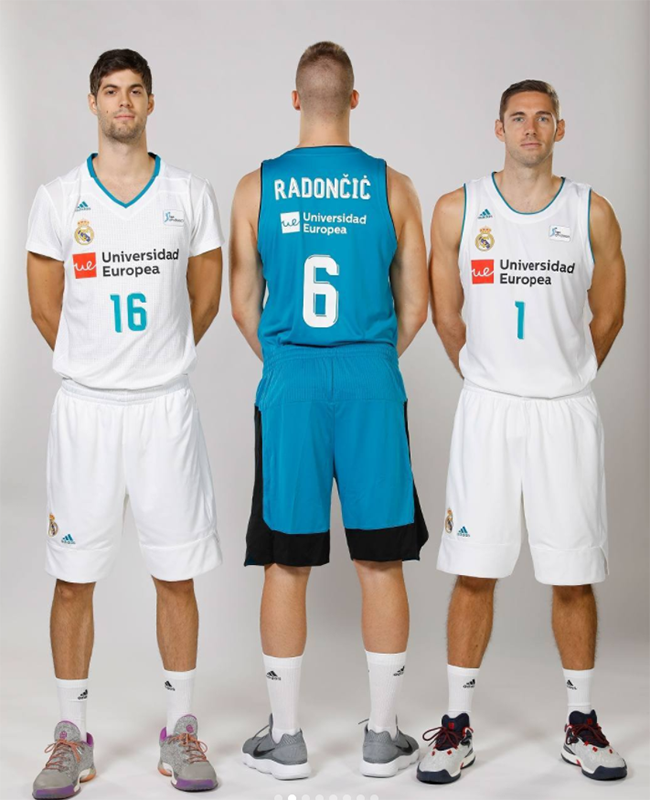 Camiseta Real Madrid Basket 2017/18 (2ª Equipación)