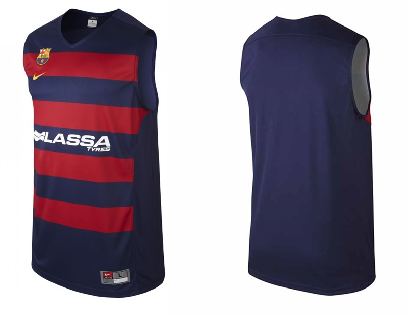 camiseta barça basquet