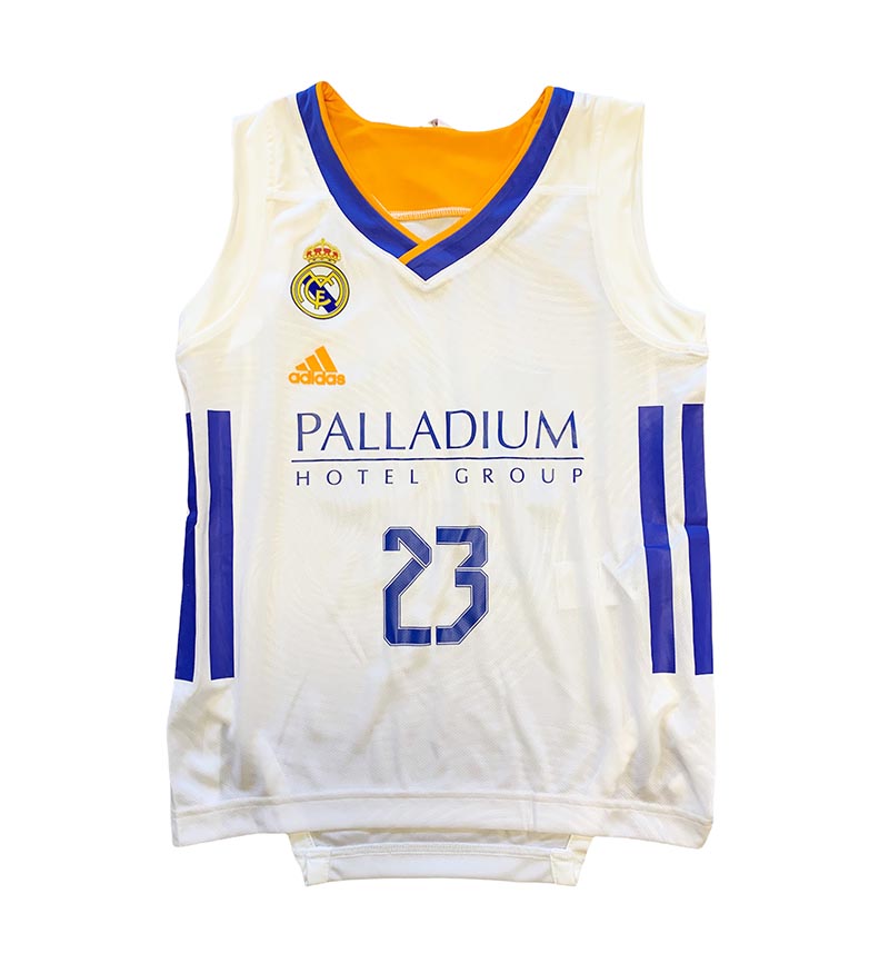 MOCHILA INFANTIL REAL MADRID BALONCESTO – Info Art Creacions