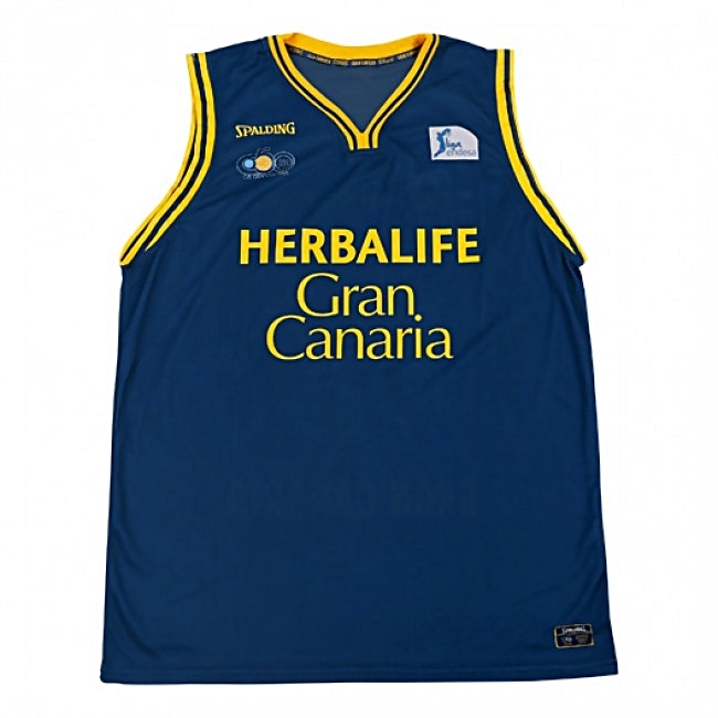 Camiseta 2ª ACB Gran Canaria Replica 13/14 (marino/amarillo)