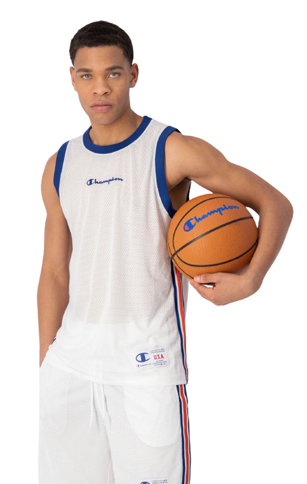 Camiseta deportiva de juego de toreros de San Diego - baloncesto para hombre  blanca/azul usada