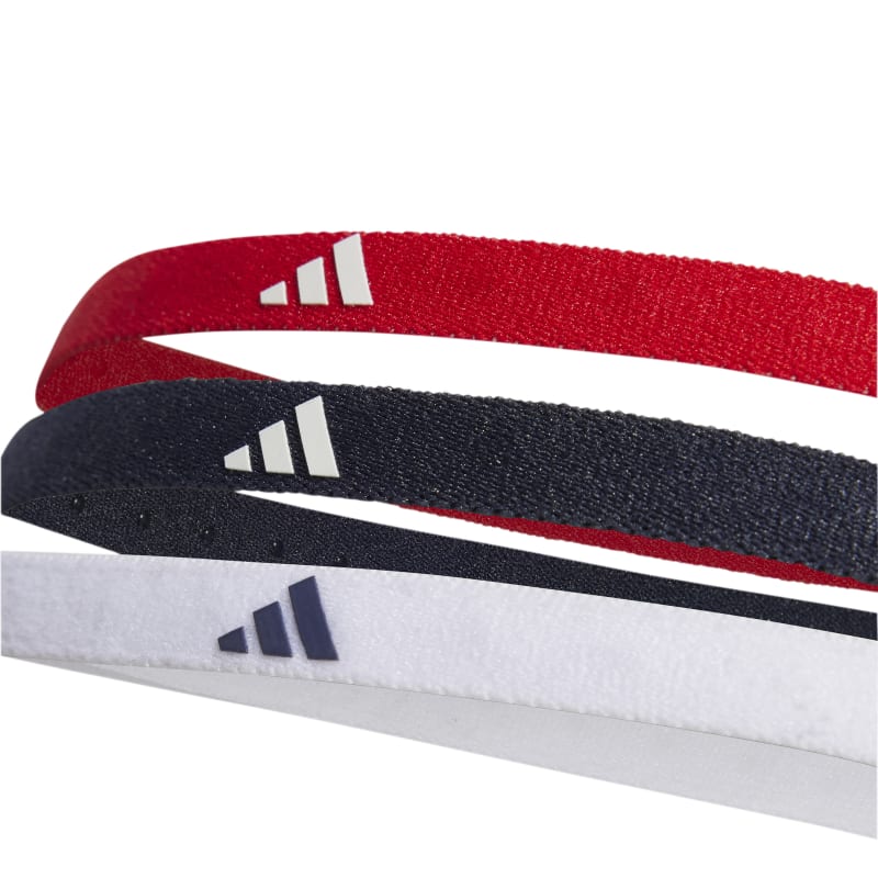 comercio también Celsius Cintas Pelo Adidas Hairband (Black/Wht/Red)