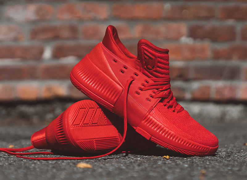 Damian Lillard "Roots" (scarlet/scarlet)