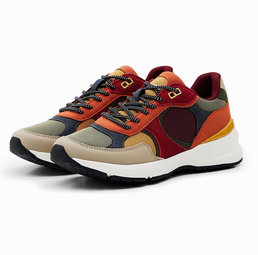 Zapatilla running vaquera Multicolor  Deportivas Desigual Mujer ⋆  AyhanGunyil