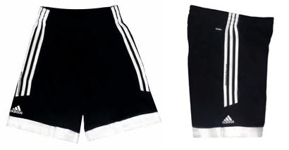 short negro adidas