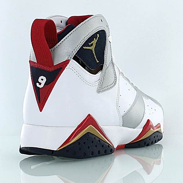 jordan 7 blanco con rojo