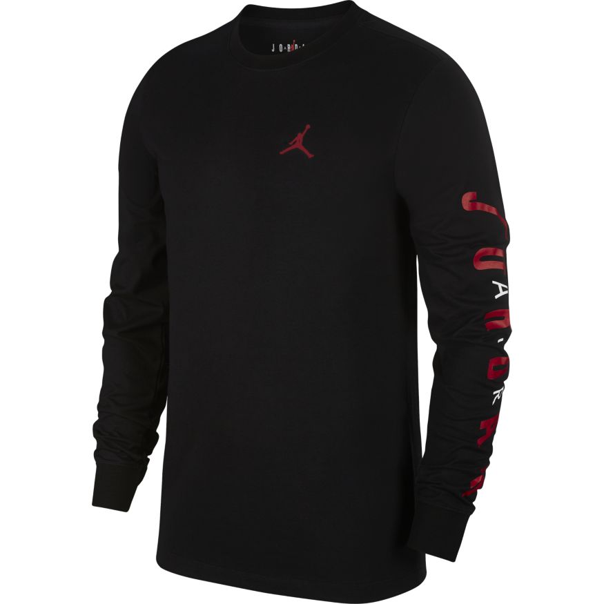 Tee shirt jordan noir et rouge cheap