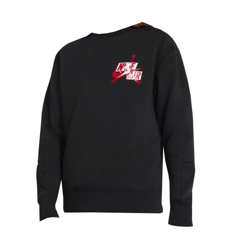 jumpman fleece crew