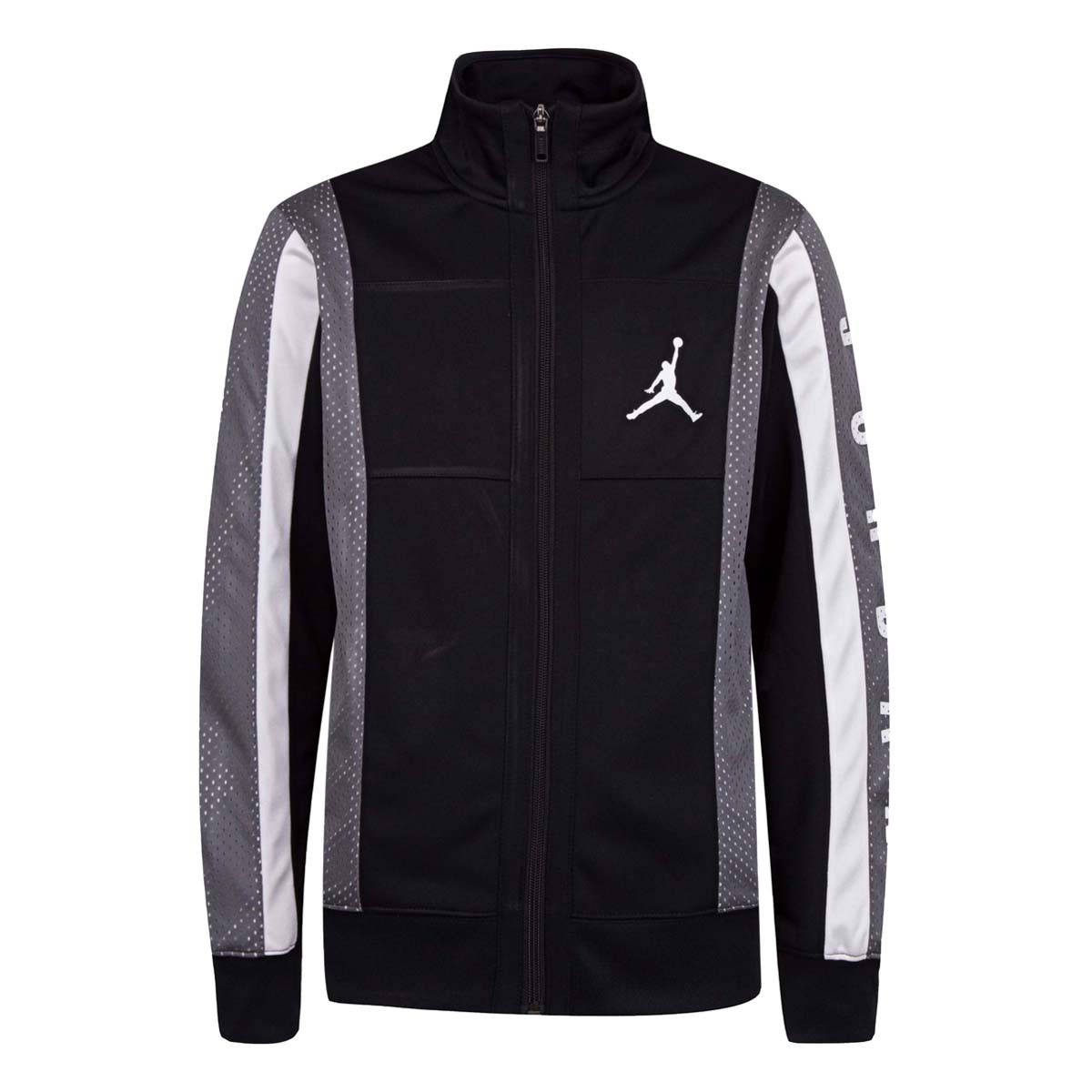 Jordan Kids Air J Tricot Track Jacket (Black/grey)