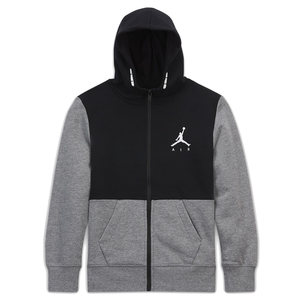 Jordan Kids Jumpman Air FullZip Fleece Pullover (K6N)