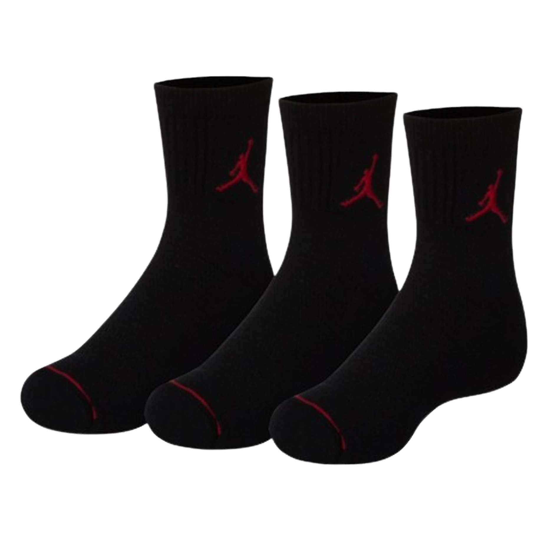 Jordan Kids Jumpman Crew Socks 3 Pair (27-35) 