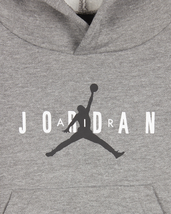 Jordan Infats Jumpman Pullover Hoodie and Joggers Set Carbon