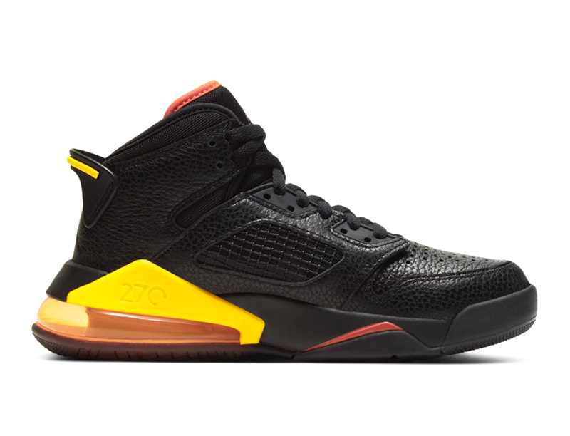 jordan mars 270 black orange