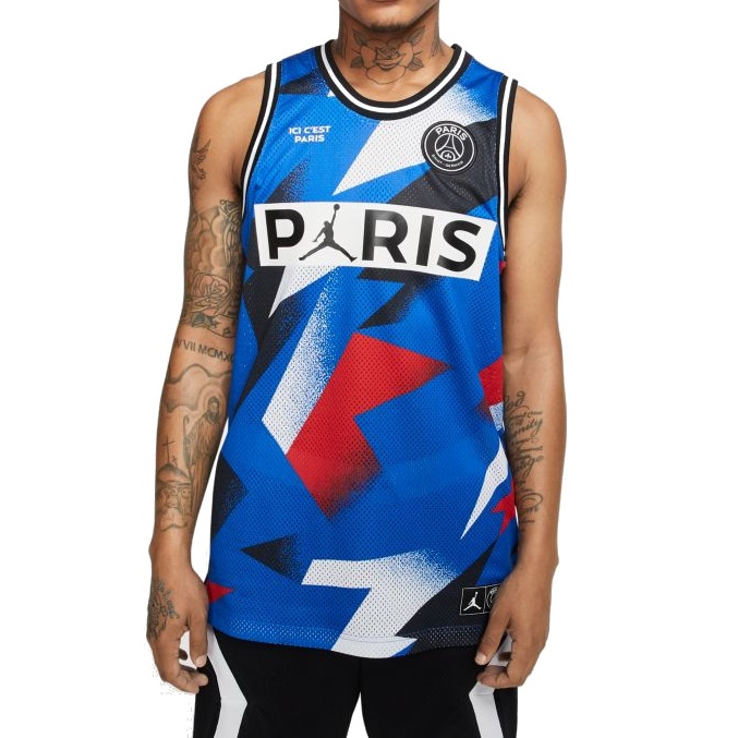 Jordan Paris Saint-Germain Mesh Jersey Tank (480)