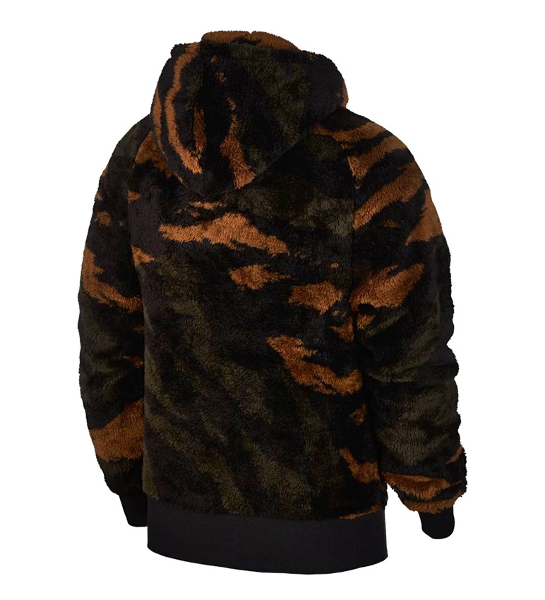 Sudaderas y suéteres Jordan Wings Sherpa Solid PO Black/ Black