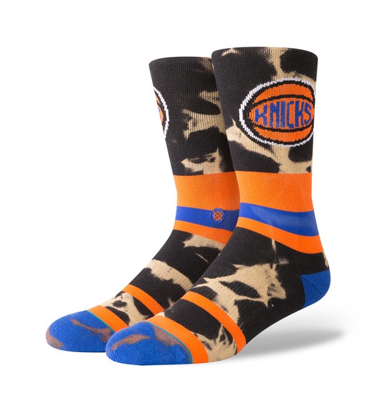 Knicks Acid Wash Socks