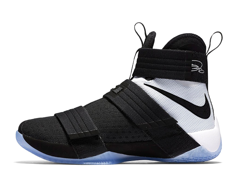 LeBron Soldier 10 SFG "Day and (001/black/black/white)