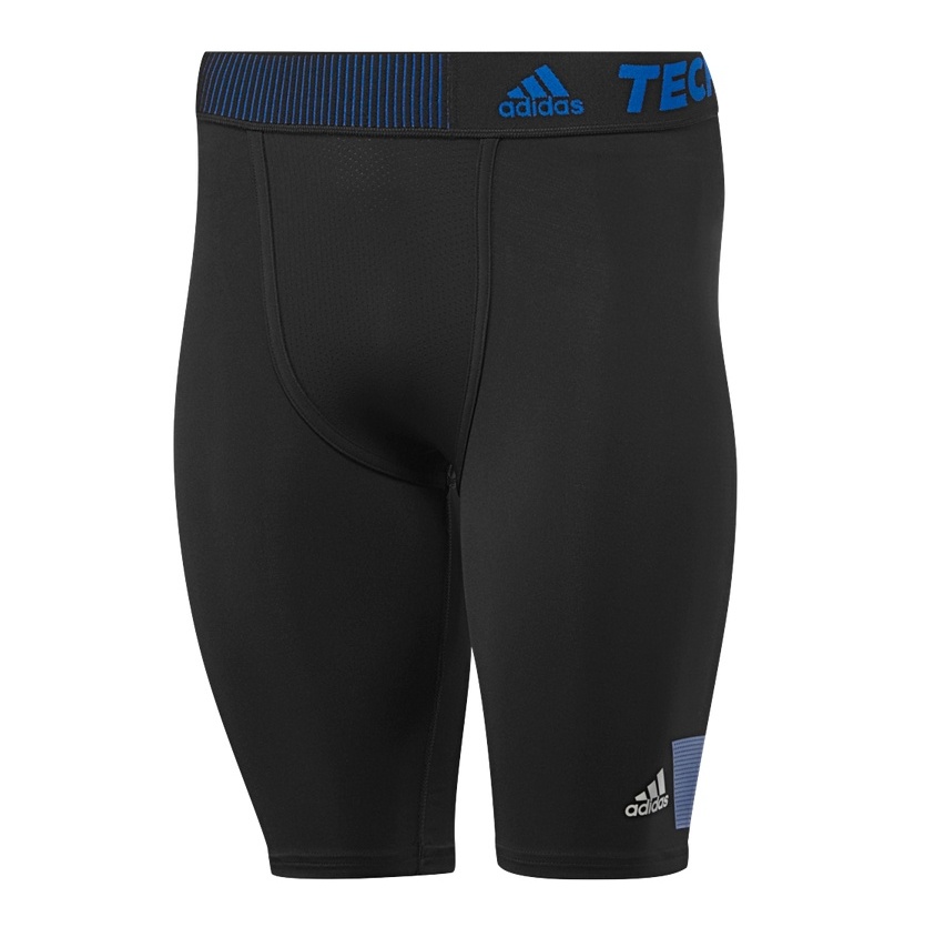 herramienta helado tarde Adidas Techfit Cool Short ST 9 (negro/azul)