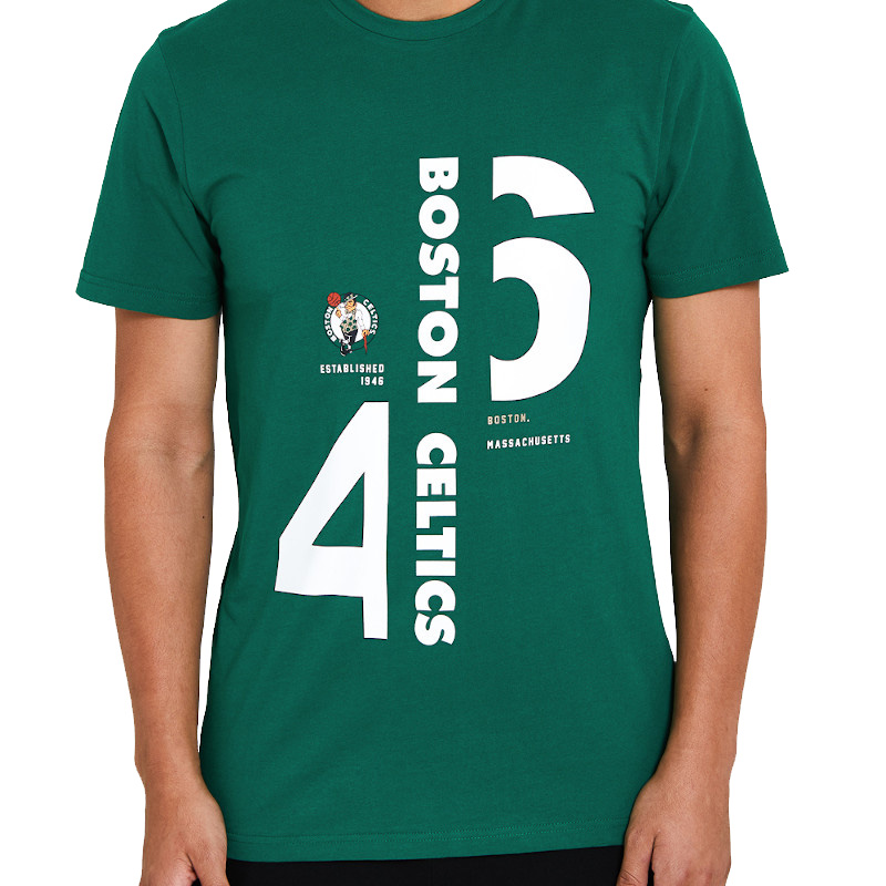 Boston Celtics Script Logo T-shirt Camisa de equipoCeltics