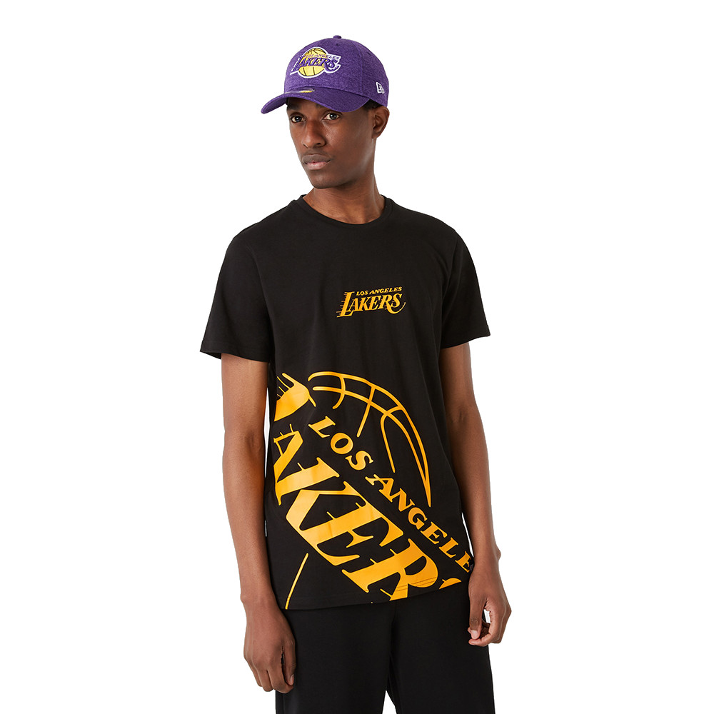 NEW ERA T-SHIRT LA LAKERS TRIANGLE LOGO PROMO 2X50USD