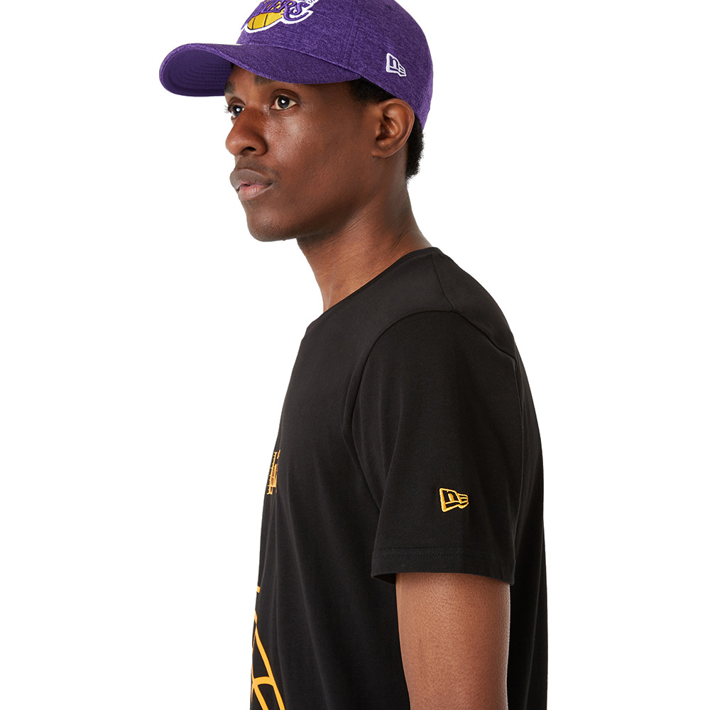 NEW ERA T-SHIRT LA LAKERS TRIANGLE LOGO PROMO 2X50USD