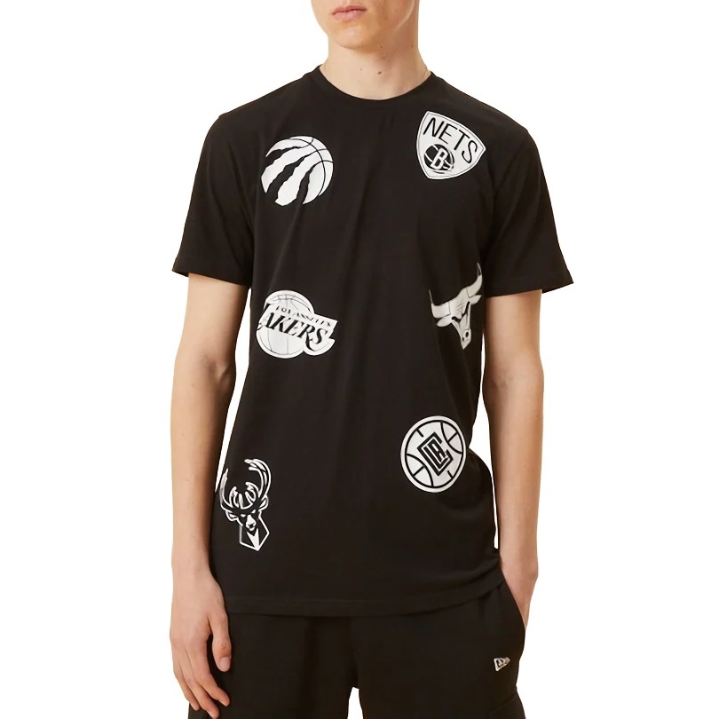 New Era NBA Toronto Raptors Team Logo T-Shirt Black M