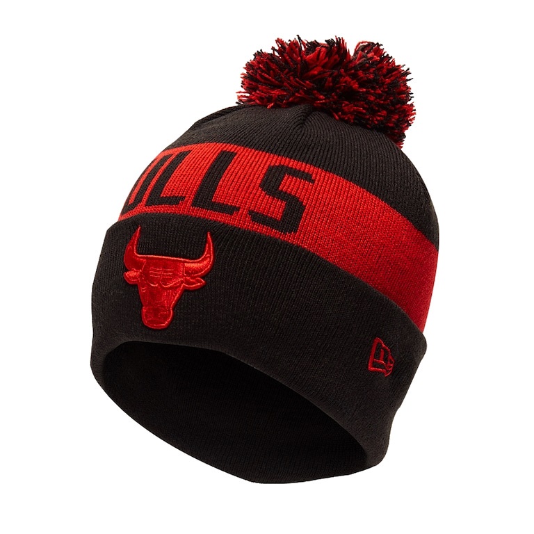 Gorro De Punto Con Pompones Para Invierno De Los Chicago Bul Gorro De Punto Con Pompones Para Invierno De Los Chicago Bul