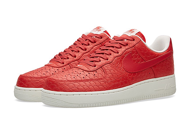 Nike Air Force 1 '07 LV8 "Red Gator" red/summit whit