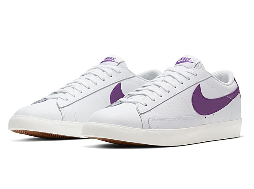 nike blazers white leather