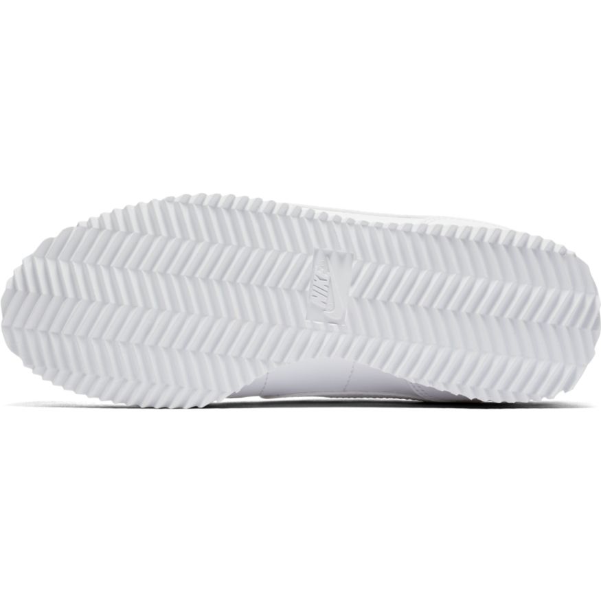 nike gs cortez basic white