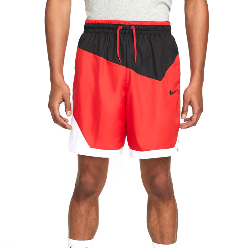 Furioso Espere a tiempo Nike DNA Woven Basketball Shorts "RedBlack"
