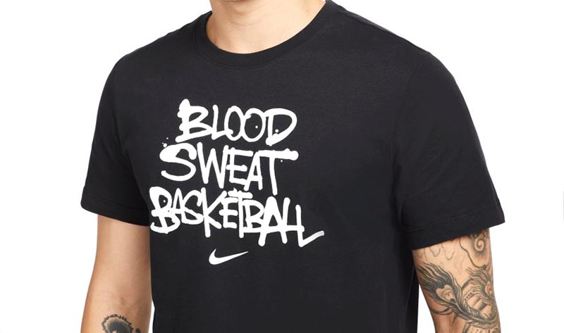 Nike "Blood, Sweat, Basketball Black"