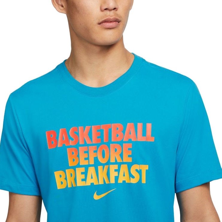 Cuerpo Estimar Leeds Nike Dri-FIT Men´s Basketball Breakfast T-Shirt "Laser Blue"