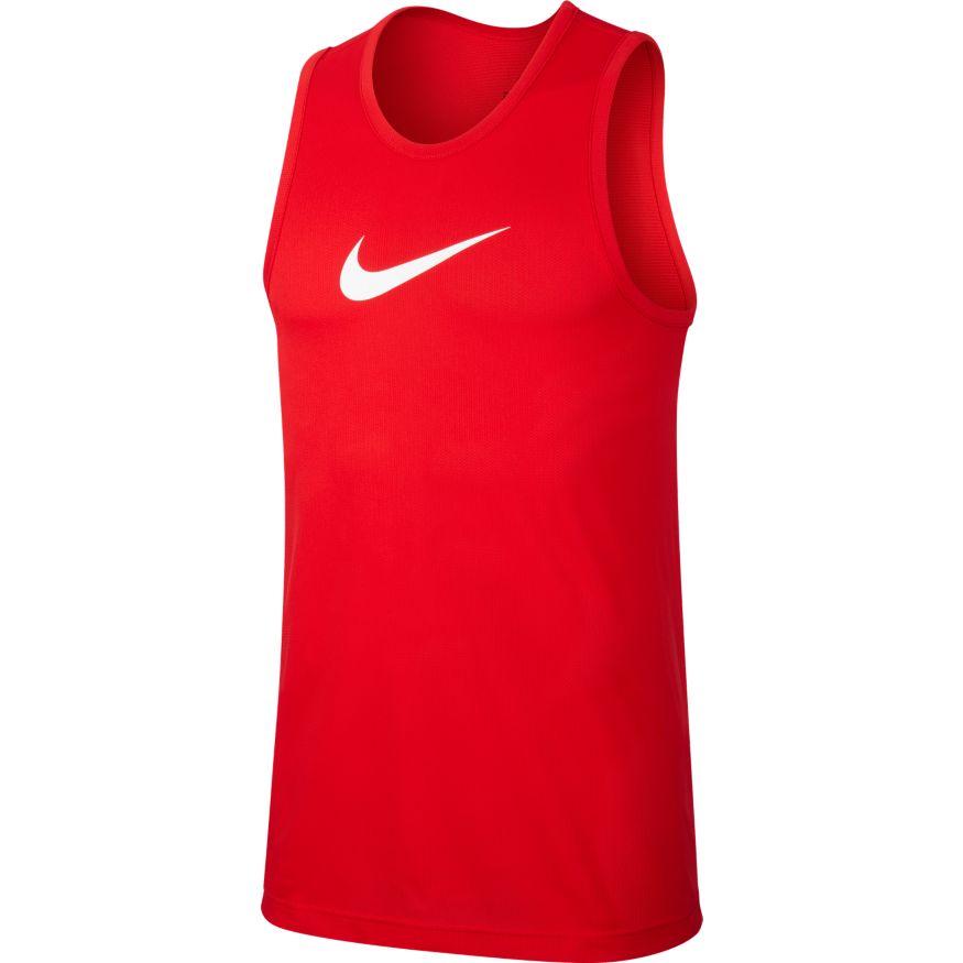 Persuasivo León Múltiple Nike Dri-FIT Men's Basketball SS Top "University Red"