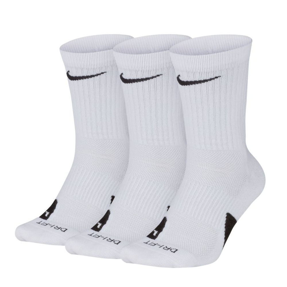 Nike Elite Crew Basketball Socks 3pp (100)