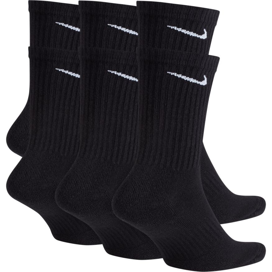 Nike Cushion Crew Training Socks 6 Pair (010)