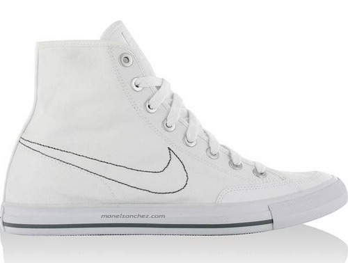 Lonas Nike Mid Canvas (100/blanco) -