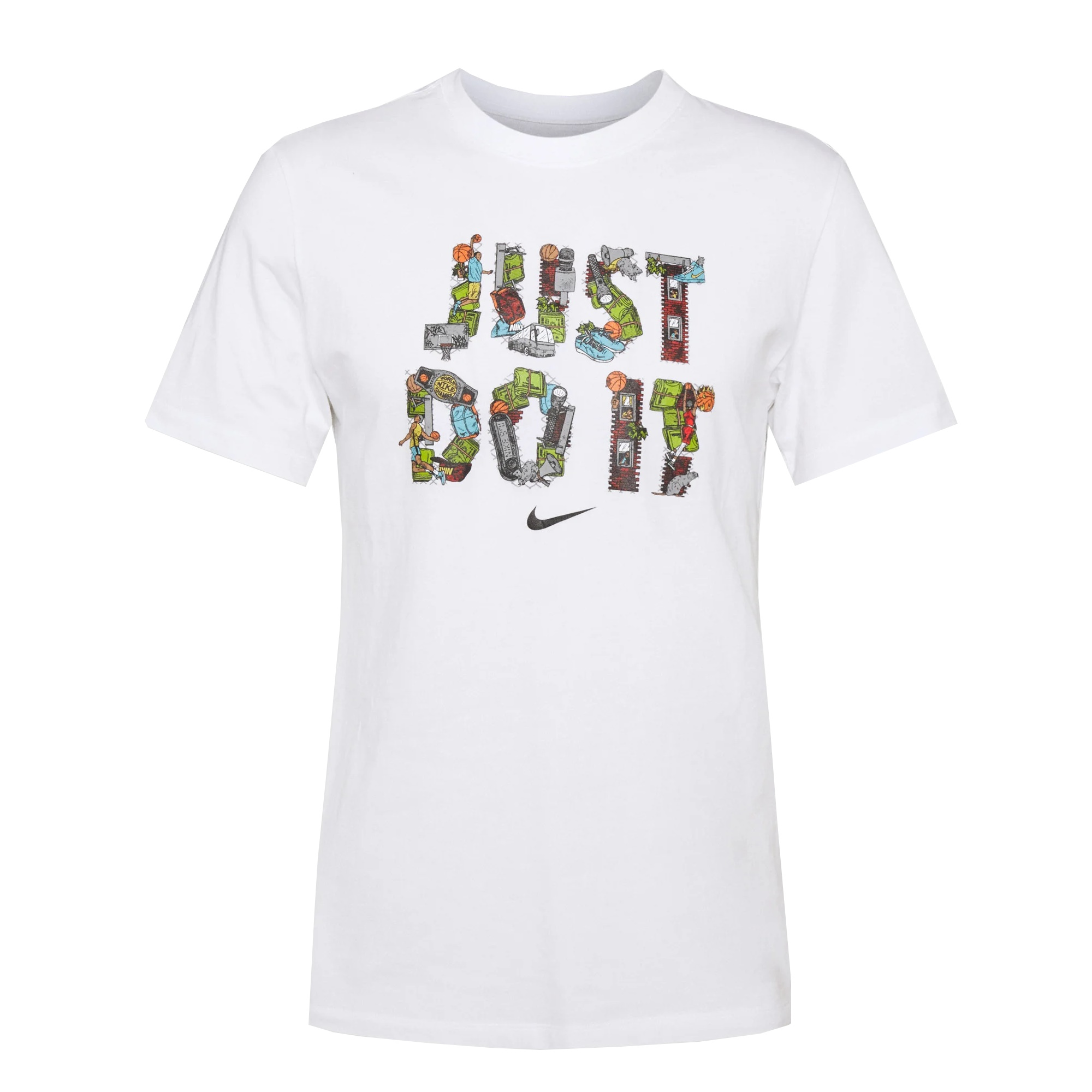 álbum de recortes compuesto Zumbido Nike "Just Do It" Basketball T-Shirt - manelsanchez.com